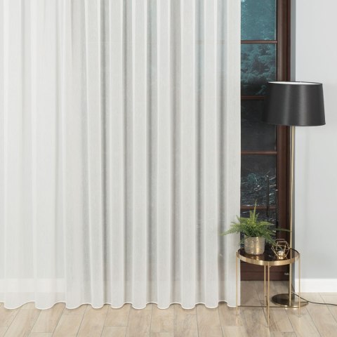 Firanka fantazyjna z ołowianką, wysokość 300cm, kolor 012 kremowy z błyszczącą nitką 318461/OLO/012/000300/1