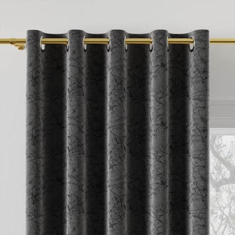 HESTIA Tkanina dekoracyjna, wysokość 305cm, kolor 225 grafitowy 062116/TDP/225/000305/1