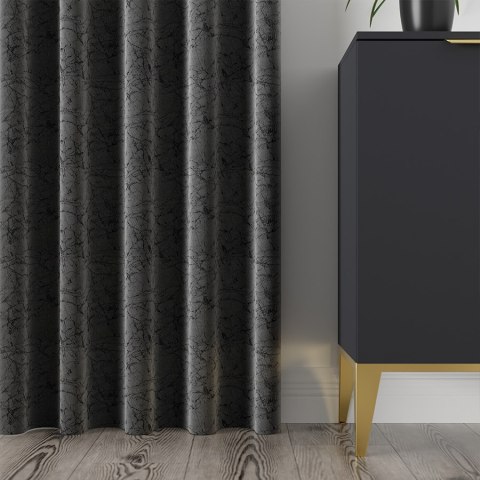 HESTIA Tkanina dekoracyjna, wysokość 305cm, kolor 225 grafitowy 062116/TDP/225/000305/1