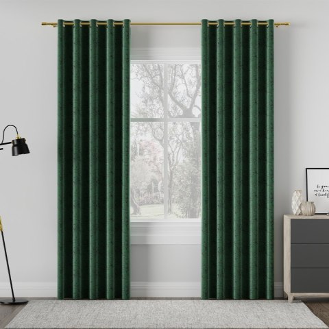 HESTIA Tkanina dekoracyjna, wysokość 305cm, kolor 271 zielony 062116/TDP/271/000305/1