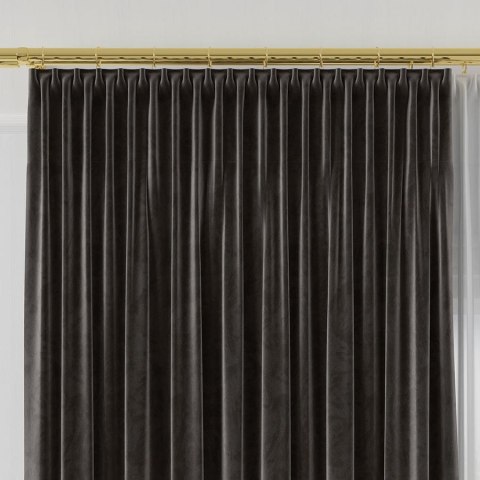 VELVET Tkanina dekoracyjna, wysokość 300cm, kolor 084 grafitowy VELVET/TZP/084/000300/1