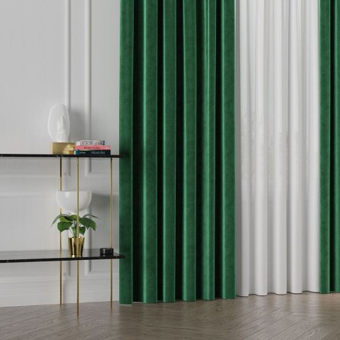 VELVET Tkanina dekoracyjna, wysokość 300cm, kolor 093 szmaragdowy VELVET/TZP/093/000300/1