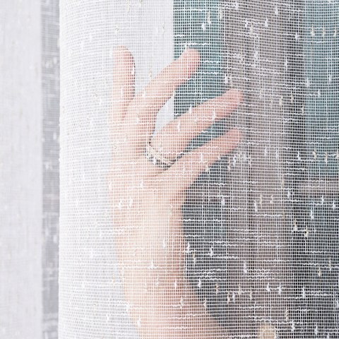 Firanka z ołowianką, wysokość 295cm, kolor 004 196040/OLO/004/000295/1