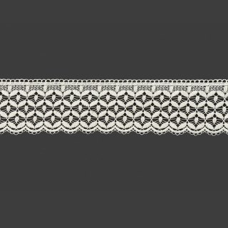 Koronka gipiurowa, wysokość 10cm, kolor kremowy 074055/447/012/000010/1