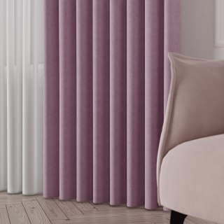 MANUEL Tkanina dekoracyjna, wysokość 300cm, kolor 790 pastelowy fioletowy TD0016/TDP/790/000300/1