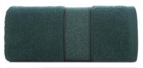 Ręcznik bawełniany LIANA 50x90 cm kolor ciemnozielony