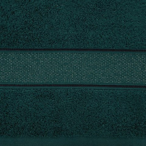 Ręcznik bawełniany LIANA 70x140 cm kolor ciemnozielony