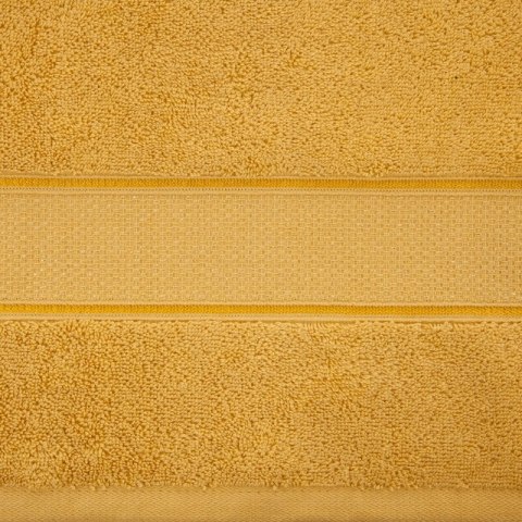 Ręcznik bawełniany LIANA 30x50 cm kolor musztardowy