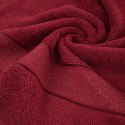 Ręcznik bawełniany LIANA 50x90 cm kolor bordowy