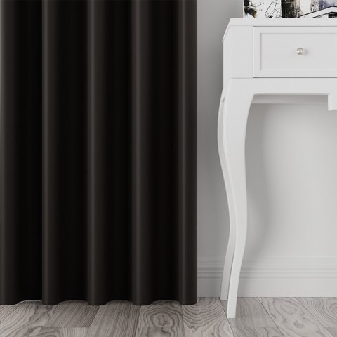 DONA Tkanina dekoracyjna typu blackout, wysokość 280cm, kolor 840 chłodny brązowy TD0015/TDP/840/000280/1