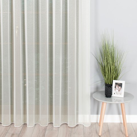 Firanka fantazyjna, wysokość 330cm, kolor 012 ecru 000435/433/012/000330/1