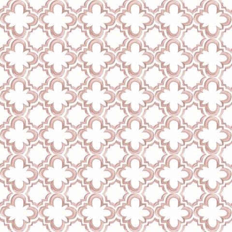 LIBERIA Tkanina dekoracyjna wodoodporna, szerokość 180cm, kolor 013 biało-różowy 042512/TZM/013/180000/1