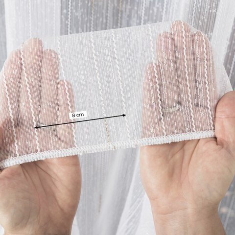 Firanka fantazyjna z ołowianką, wysokość 295cm, kolor 004 196032/OLO/004/000295/1