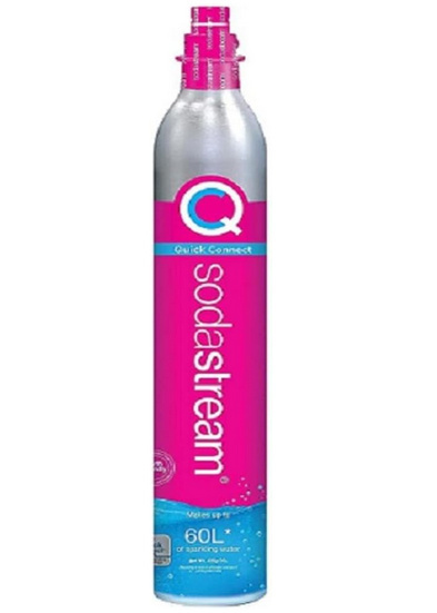 CYLINDER WYMIENNY SODASTREAM RÓŻOWY - PUSTY, BEZ GAZU