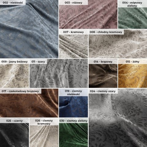 MADELINE Tkanina dekoracyjna, wysokość 300cm, kolor 030 ciemny zielony 374165/TZP/030/000300/1