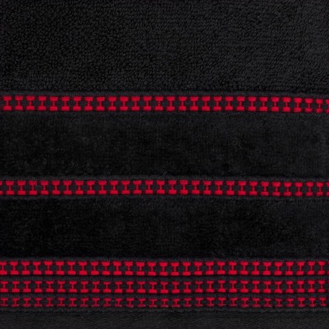 RĘCZNIK AMANDA (08) 70X140 CM CZARNY