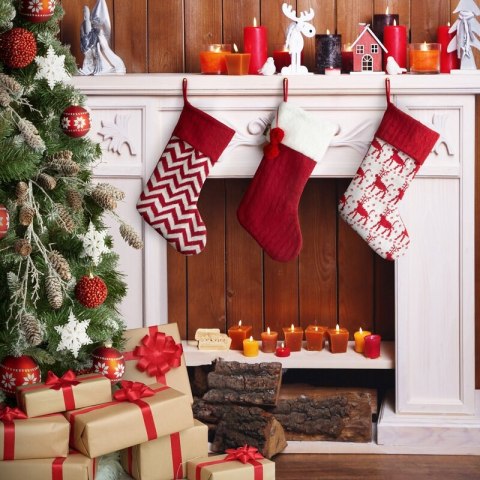 OZDOBA ŚWIĄTECZNA 186 CZERWONY