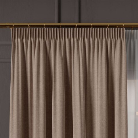 IBIZA Tkanina dekoracyjna, wysokość 300cm, kolor 018 kamelowy 027823/TDP/018/000300/1