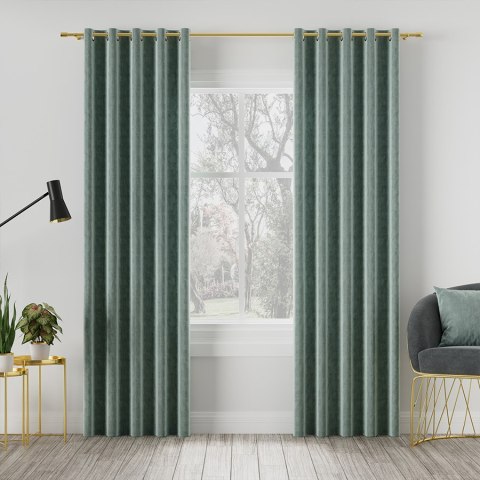 MARTINA Tkanina dekoracyjna, wysokość 300 cm, kolor 004 miętowy zielony 374841/TZP/004/000300/1