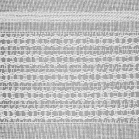 FIRANA GOTOWA INES NA TAŚMIE 140X270 CM BIAŁY