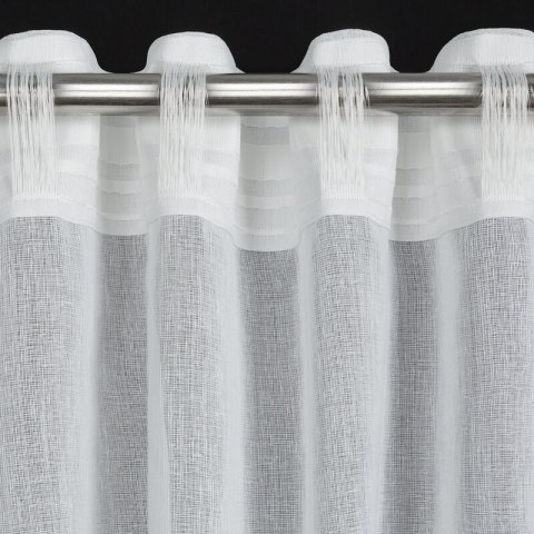 FIRANA GOTOWA INES NA TAŚMIE 140X270 CM BIAŁY