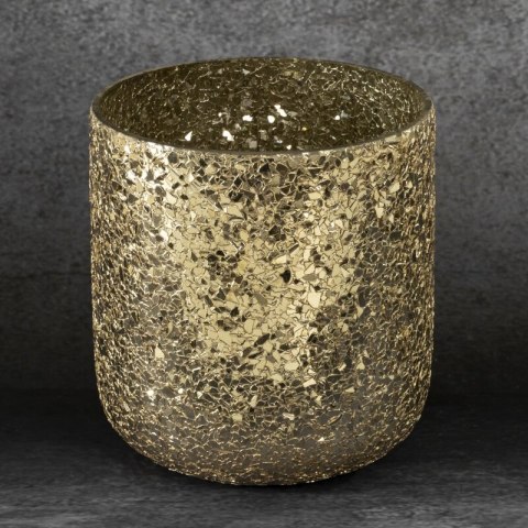 SZKŁO DEKORACYJNE MELIA (01) ZŁOTY