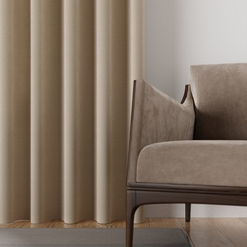 ANDORA Tkanina dekoracyjna, wysokość 305cm, kolor 349 jasny brązowy TD0023/TDP/349/000305/1