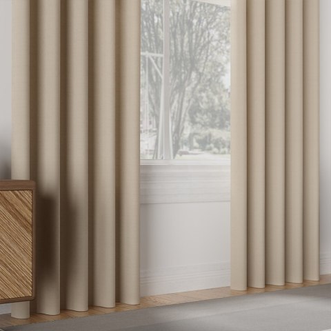 ANDORA Tkanina dekoracyjna, wysokość 305cm, kolor 349 jasny brązowy TD0023/TDP/349/000305/1