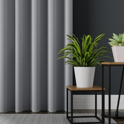 ANDORA Tkanina dekoracyjna, wysokość 305cm, kolor 469 jasny szary TD0023/TDP/469/000305/1