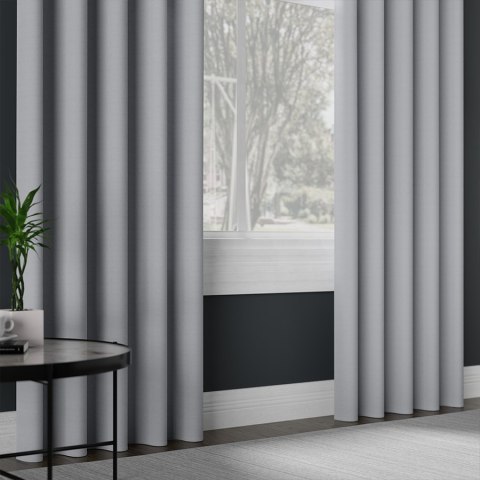 ANDORA Tkanina dekoracyjna, wysokość 305cm, kolor 469 jasny szary TD0023/TDP/469/000305/1