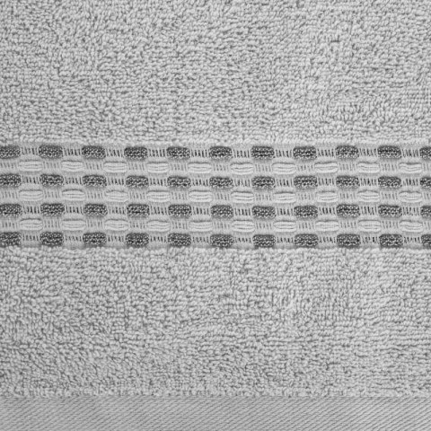 RĘCZNIK RIVA (04) 70 X 140 CM SREBRNY