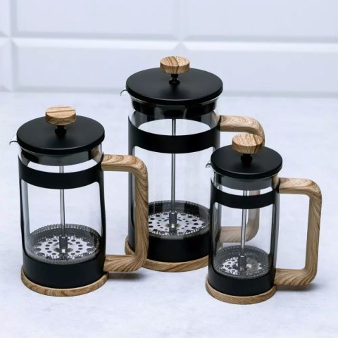 ZAPARZACZ TŁOKOWY DO KAWY/HERBATY Z DOCISKIEM 1000m KH-7681