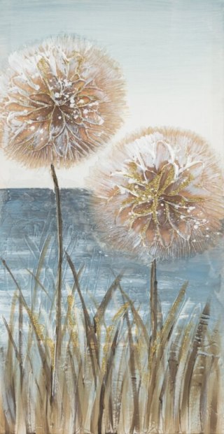 OBRAZ 529A 30X60 CM NIEBIESKI