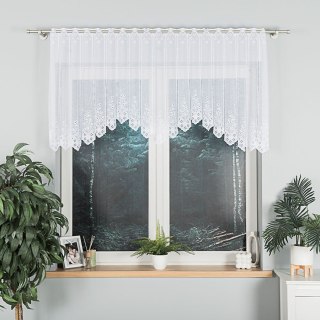 Firanka gotowa żakardowa KLEMENTYNA 80x200 cm kolor biały