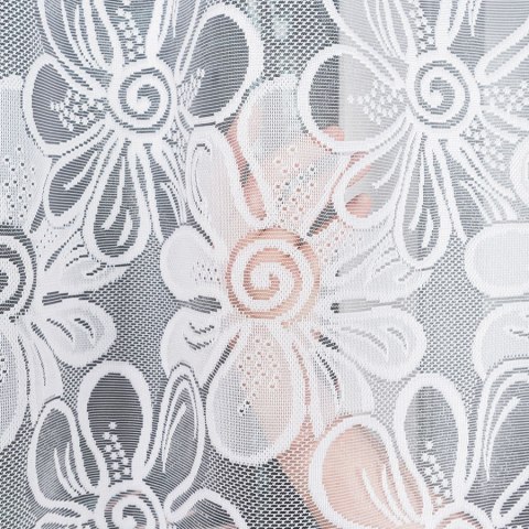 Firanka żakardowa gotowa PATRYCJA 150x300 cm kolor biały