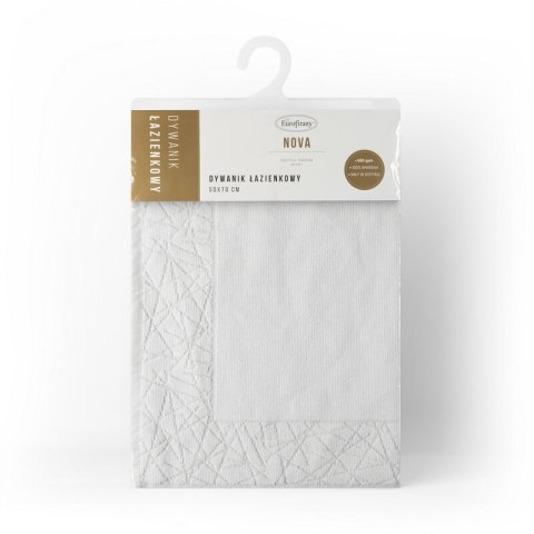 DYWANIK ŁAZIENKOWY NIKA (01) BIAŁY