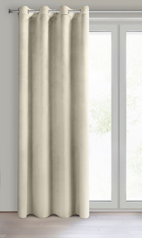 ZASŁONA GOTOWA D91 ROSA 140X250 CM BEŻOWY