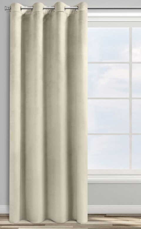 ZASŁONA GOTOWA D91 ROSA 140X250 CM BEŻOWY