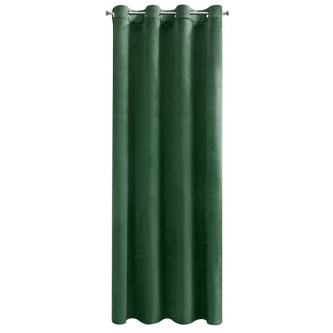 ZASŁONA GOTOWA D91 ROSA 140X250 CM CIEMNOZIELONY