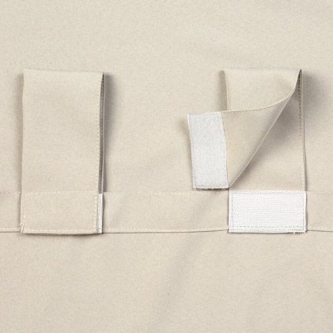 ZASŁONA GOTOWA GARDEN NA SZELKACH 155X200 CM BEŻOWY