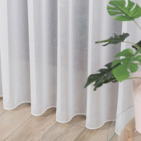 Firanka fantazyjna z ołowianką na metry 318331 wysokość 300 cm kolor biały