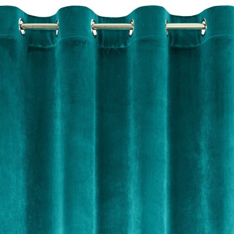 ZASŁONA GOTOWA SAMANTA 140X250 CM TURKUSOWY