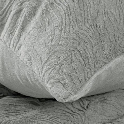 KOMPLET POŚCIELI FLANO SREBRNY