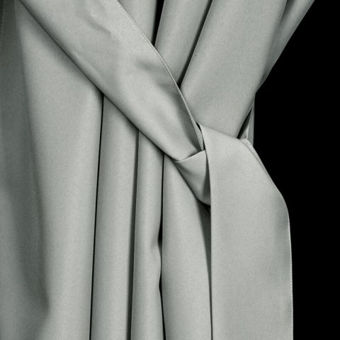 ZASŁONA GOTOWA GARDEN NA SZELKACH 155X240 CM SZARY