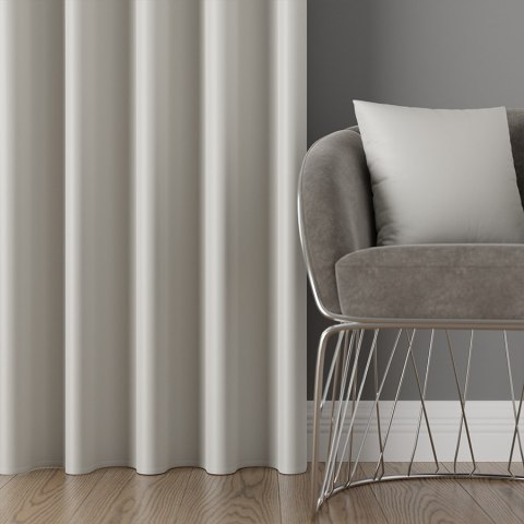 DONA Tkanina dekoracyjna typu blackout, wysokość 280cm, kolor 801 pastelowy szary TD0015/TDP/801/000280/1