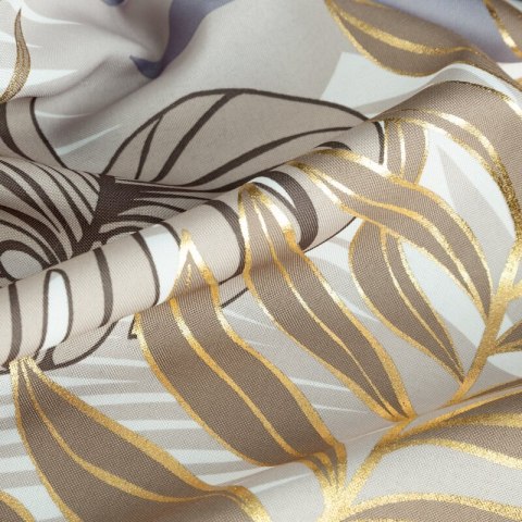 ZASŁONA GOTOWA D91 KORFU 140X250 CM BRĄZOWY