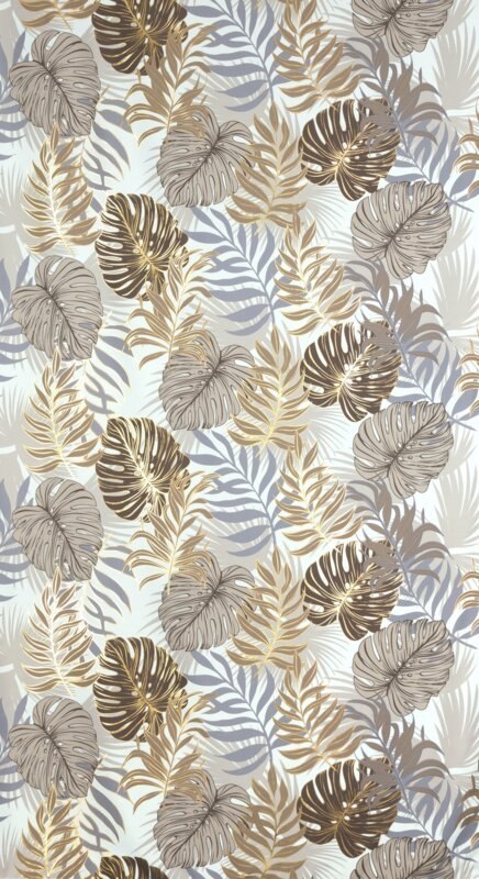 ZASŁONA GOTOWA D91 KORFU 140X250 CM BRĄZOWY