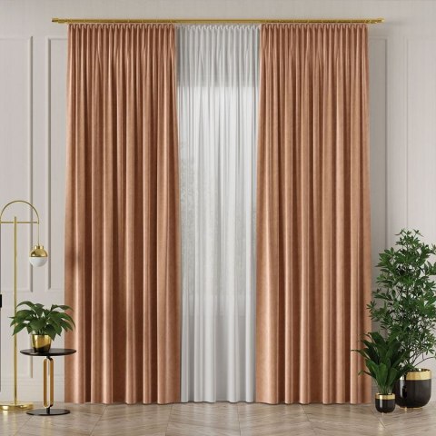 VELVET Tkanina dekoracyjna, wysokość 300cm, kolor 006 ciemny beżowy VELVET/TZP/006/000300/1