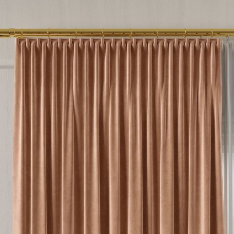 VELVET Tkanina dekoracyjna, wysokość 300cm, kolor 006 ciemny beżowy VELVET/TZP/006/000300/1