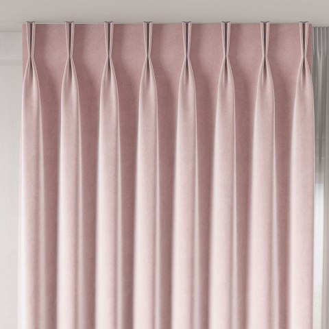 VELVET Tkanina dekoracyjna, wysokość 300cm, kolor 030 pudrowy różowy VELVET/TZP/030/000300/1